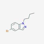 5-Bromo-1-butyl-1H-indazole结构式