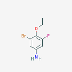 Structure of 3-Bromo-4-ethoxy-5-fluoroaniline