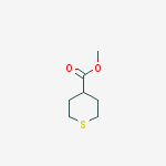 Structure of Methyl Tetrahydrothiopyran-4-Carboxylate