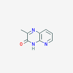 Structure of 2-METHYL-4H-PYRIDO[2,3-B]PYRAZIN-3-ONE