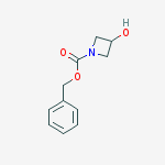 Structure of BENZYL 3-HYDROXYAZETIDINE-1-CARBOXYLATE