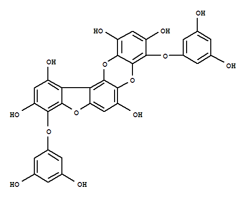 phlorofucofuroeckol A结构式