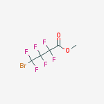 Structure of METHYL 4-BROMOHEXAFLUOROBUTANOATE