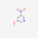 Structure of 3-Methoxy-5-nitropyridine