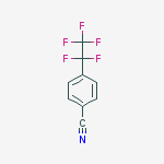 4-(PENTAFLUOROETHYL)BENZONITRILE, 98%结构式