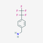 Structure of 4-(Pentafluoroethyl)benzylamine