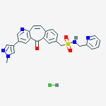 Structure of MK-8033 (HYDROCHLORIDE), 98%