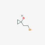 Cyclopropanol, 1-(2-bromoethyl)-结构式