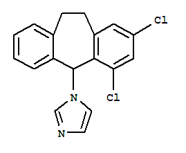 Chemical structure of Eberconazole