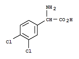 Structure of AMINO-(3,4-DICHLORO-PHENYL)-ACETIC ACID