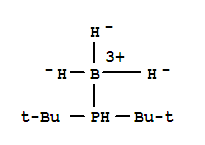 Structure of BORANE-DI(TERT-BUTYL)PHOSPHINE COMPLEX
