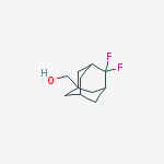 Structure of 4,4-Difluoro-1-(hydroxymethyl)adamantane