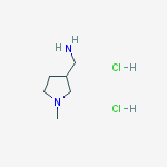 Structure of (1-Methylpyrrolidin-3-yl)methanamine dihydrochloride
