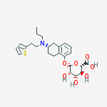 Structure of (S)-5,6,7,8-Tetrahydro-6-[propyl[2-(2-thienyl)ethyl]aMino]-1-naphthalenyl β-D-Glucopyranosiduronic Acid