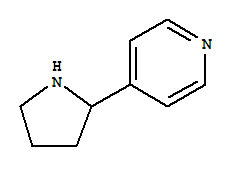 Structure of 4-Pyrrolidin-2-yl-pyridine