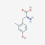 2-Methyl-D-Tyrosine结构式