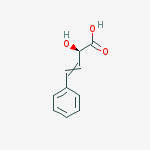 Structure of (R)-2-HYDROXY-4-PHENYLBUTENOIC ACID