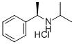 Structure of (R)-N-(2-PROPYL)-1-PHENYLETHYLAMINE HYDROCHLORIDE