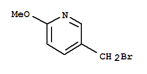 Structure of 5-(BROMOMETHYL)-2-METHOXYPYRIDINE