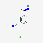 Structure of (R)-3-(1-Aminoethyl)benzonitrile hydrochloride