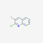 Structure of 2-CHLORO-3-IODOQUINOLINE