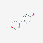 Structure of 4-(5-Fluoropyridin-2-yl)morpholine