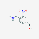Structure of 4-Methoxy-N-Methyl-2-nitrobenzylaMine, 96%