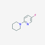Structure of 5-Fluoro-2-(piperidin-1-yl)pyridine