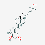 Structure of (1R,3S,5E)-5-[(2E)-2-[(1R,3aS,7aR)-1-[(2R)-6-hydroxy-6-methylheptan-2-yl]-7a-methyl-2,3,3a,5,6,7-hexahydro-1H-inden-4-ylidene]-1-deuterioethylidene]-4-(dideuteriomethylidene)cyclohexane-1,3-diol