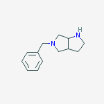 5-BENZYL-OCTAHYDRO-PYRROLO[3,4-B]PYRROLE结构式