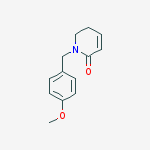 Structure of 1-(4-methoxybenzyl)-5,6-dihydropyridin-2(1H)-one