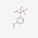 Structure of 2,2,2-TRIFLUORO-1-(3-METHOXYPHENYL) ETHANOL