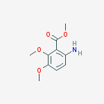Structure of METHYL 6-AMINO-2,3-DIMETHOXYBENZOATE