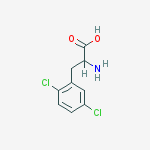Structure of 2,5-Dichloro-DL-Phenylalanine