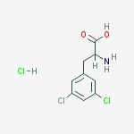 Structure of 3,5-Dichloro-DL-Phenylalanine