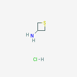 Structure of Thietan-3-amine hydrochloride
