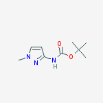 Structure of CARBAMIC ACID (1-METHYL-1H-PYRAZOL-3-YL)-,TERT-BUTYL ESTER
