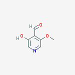 Structure of 3-Hydroxy-5-methoxyisonicotinaldehyde