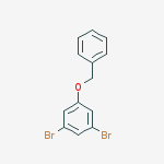 Structure of 1-(Benzyloxy)-3,5-dibromobenzene