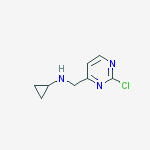 Structure of (2-Chloropyrimidin-4-ylmethyl)cyclopropylamine