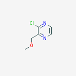 Structure of 2-Chloro-3-methoxymethyl-pyrazine