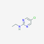(5-Chloro-pyrimidin-2-yl)-ethyl-amine结构式