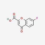 Structure of 7-Fluoro-4-oxo-1(4H)-benzopyran-2-carboxylic acid 7-Fluoro-4-oxo-4H-chromene-2-carboxylic acid