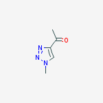 1-(1-methyltriazol-4-yl)ethanone结构式