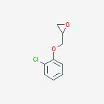 (S)-2-((2-CHLOROPHENOXY)METHYL)OXIRANE结构式