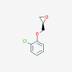 Structure of (R)-2-((2-CHLOROPHENOXY)METHYL)OXIRANE