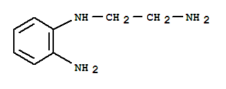 N1 -(2 -氨基乙基)1,2-苯二胺结构式