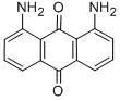 Structure of 1,8-diaminoanthraquinone