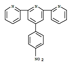 4-(4-NITROPHENYL)-2,2:6,2-TERPYRIDINE结构式