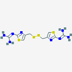 Structure of Bis[(2-guanidino-4-thiazolyl)methyl]disulfide